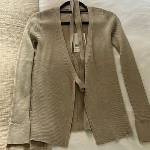 COS wrap sweater